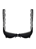 Obsessive Damen Miamor Hebe Panties Set for Women Bra, Schwarz, L/XL