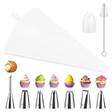 Premium 11-teiliges Spritzbeutel-Set aus Baumwolle (35cm),Inkl....