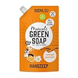 Marcel's Green Soap - Handseife Nachfüllpack Orange & Jasmin - Spender...