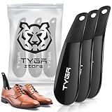 TYGA STORE | Schwarze Schuhlöffel, universell - für alle Schuhe, Fersen,...