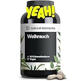natural elements Weihrauch Kapseln – 1176mg Extrakt aus indischem Weihrauch...