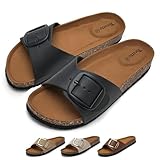 Torotto Pantoletten Damen Sandalen Latschen Schlappen Hausschuhe Bequeme...