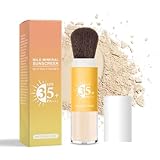 Clawrex Mineral Sunscreen Setting Powder, SPF 35 Sonnenschutz Kopfhaut,...
