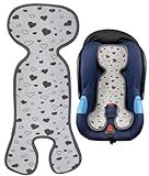 HECKBO Baby Sitzauflage Sommer Antischwitz für Kinderwagen - Gruppe 0 -...