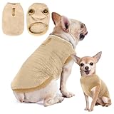 Hundepullover Hundemantel Fleece für Kleine Hunde Fleecemantel Hunde Fleece...