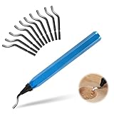 UKOFEW Entgrater Werkzeug Universal,360 ° Rotierender Klinge Schneidwerkzeug...