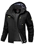 donhobo Damen Jacken Fleecejacke Winterjacke Wasserdicht Atmungsaktiv Verdickt...