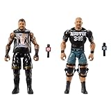 Mattel WWE Hauptkampf Championship Showdown 2er-Pack Actionfiguren und Zubehör,...