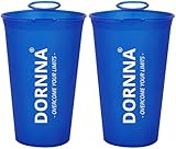 DORNNA Soft Cup - Faltbarer Becher BPA-Free, 2x200ml Becher Faltbar...