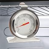 Backofenthermometer 300 Grad Edelstahl Rostfrei zum Aufhängen und hinstellen...