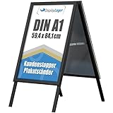 DisplayLager, Dänische Qualität | Kundenstopper Alu-Line | 2 Plakate...