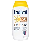 Ladival Kinder Sonnenmilch LSF 50+ – Parfümfreie Sonnenschutzlotion für...