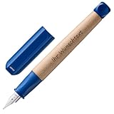 Lamy Füllfederhalter ABC Modell 09, Farbe blau, inkl. Laser-Gravur (Feder A...