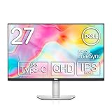 Dell S2722DC USB-C 27 Zoll QHD (2560x1440) Monitor, 75Hz, IPS, 4ms, AMD...