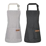 Livdouyu 2 Pack Kochschürze Kinder, Kinderschürze,Schürze Kinder Kochschürze...