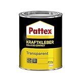 Pattex Kraftkleber Transparent, extrem starker Kleber für höchste Festigkeit,...