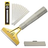 EHDIS Fensterschaber mit 10 Klinge, Fenster Schaber, Fensterschaber Profi zum...