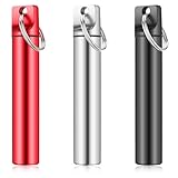 Bewudy 3 Stück Tragbarer Zahnstocherhalter, Zahnstocherbox aus Metall,...