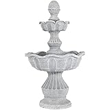 STILISTA Gartenbrunnen Modell Athene Steinoptik 50 x 48 x 85 cm Springbrunnen...