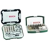Bosch 26tlg. Schrauberbit- und Ratschen-Set (Extra harte Qualität, Zubehör...
