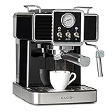 Klarstein Gusto Classico Espressomaker Espressomaschine Siebträgermaschine,...