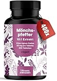 Mönchspfeffer hochdosiert - 400 Tabletten - 20mg pro Tablette - 10:1 Extrakt...