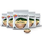 Tassimo Kapseln Jacobs Typ Latte Macchiato Classico, 5 x 8 Pads, 40...