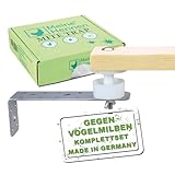 MeineHennen Original Milbensperre/Milbenfalle, der Milbenschutz für Deine...