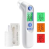 Ohrthermometer für Baby Erwachsene, Ohr Fieberthermometer mit Altersmessung und...