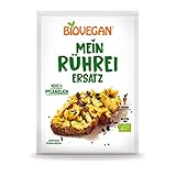 Biovegan Mein Rührei-Ersatz, pflanzlicher Ei Ersatz aus Kichererbsen, ideal...