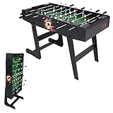 Mendler Tischkicker London, Kicker Kickertisch Tischfussball, klappbar...