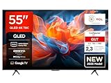 TCL 55T8C 55 Zoll QLED 4K HDR UHD Fernseher, Smart Google Tv Dolby Vision...