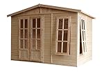 TIMBELA M334FB Garten Holzhaus, Großes multifunktionales Holz Gartenhaus...