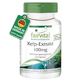 Fairvital | Kelp Tabletten - 250 Tabletten - 150mcg natürliches Jod aus...