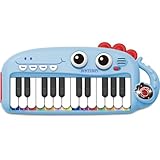 Bontempi | PlayKeys: 24-Tasten-Spielzeug für kleine Musiker, Blau, 300x140x40...