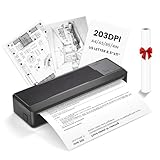 vretti Mobile Drucker Bluetooth,P83 Thermodrucker A4, Inklusivdrucker...