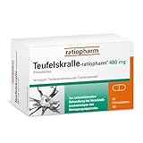 Teufelskralle-ratiopharm® 480 mg: Natürliche Hilfe gegen Gelenkschmerzen (z.B....