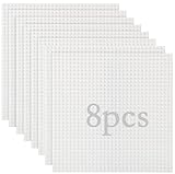 Guihumz 8 Platten-Set Bauplatte Kompatibel mit Meisten Marken,Classic Bausteine...