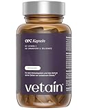 VETAIN OPC Traubenkernextrakt - 180 Kapseln - hochdosiert 800mg Extrakt mit...