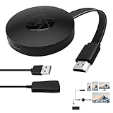 Wireless HDMI Dongle 1080P Full HD, Miracast AirPlay DLNA, Display Adapter für...