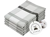 ZOLLNER 4er Set Geschirrtücher Baumwolle in 50x70 cm - saugstarke und robuste...