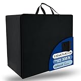 Beautissu Große Aufbewahrungstasche für Bettdecken, Kopfkissen, Klappmatratze...