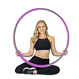 Hula Hoop Reifen Erwachsene - Edelstahlkern mit hohe Qualität Schaumstoff -...