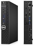 Optiplex i3 18cm Silent Mini-PC Business Office Multimedia Computer mit 3 Jahren...