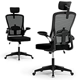 BLINNGO Bürostuhl, ergonomischer Bürostuhl mit Verstellbarer...