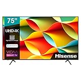 Hisense 75AE7000F 190 cm (75 Zoll) Fernseher (4K Ultra HD, HDR, Triple Tuner...