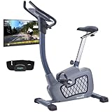 Skandika Wiry Ergometer Heimtrainer 11kg Schwungmasse 24 Trainingsprogramme 32...