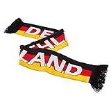 Amscan 9900309 - Fanschal Deutschland, Textil, Größe circa 145 x 15,5 cm,...
