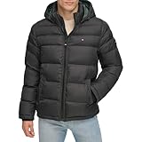 Tommy Hilfiger Herren Down Alternative Hooded Puffer Jacket (Standard and Big &...