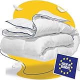 SLEEP COMFY Luxus Allergiker Daunendecke 240x220 Ganzjahres UNGIFTIG OEKO-TEX...